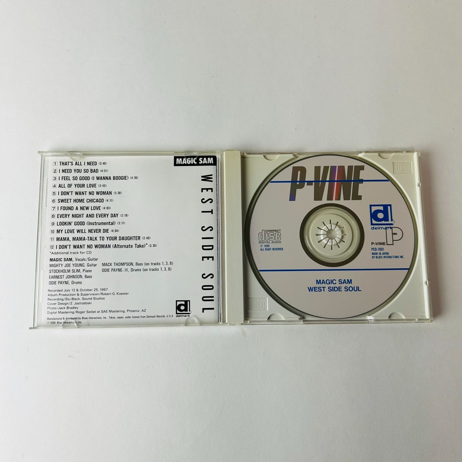 帯付] マジック・サム（Magic Sam）ウェスト・サイド・ソウル (国内盤
