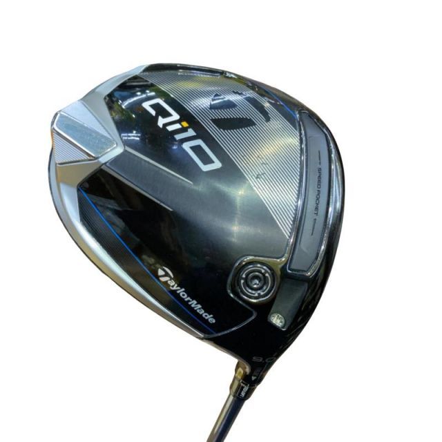  【中古】 テーラーメイド Qi10  9° ドライバー DR 純正特注シャフト (フレックスS) メンズ 男性用 右利き 右用 Cランク ゴルフクラブ ドライバー