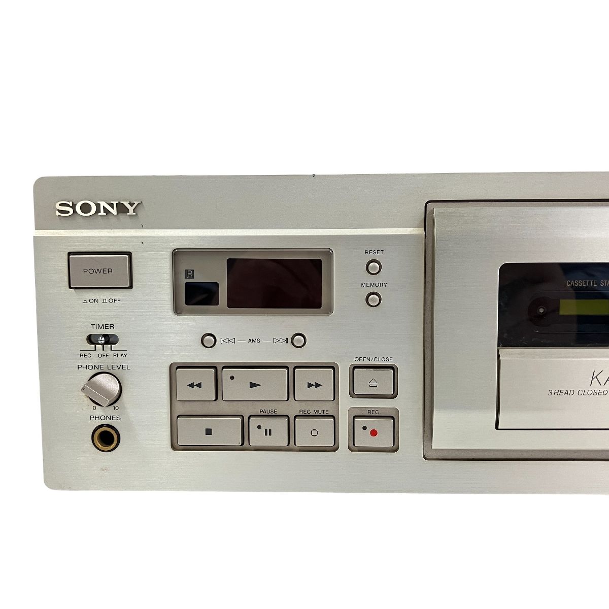 SONY TC-KA7ES カセットデッキ テープレコーダー 音響機器 ジャンク
