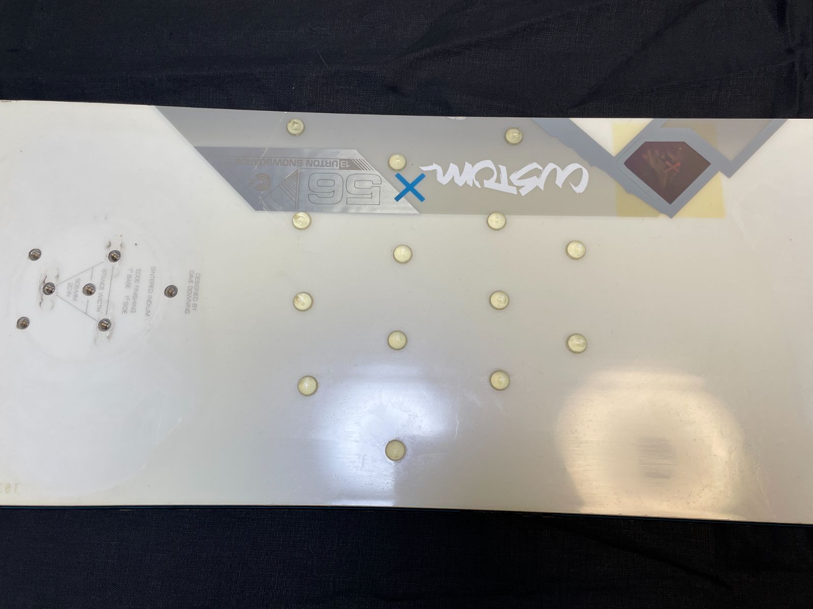 ◇ スノーボード Burton custom X 156 cm キャンバー スノボ 板