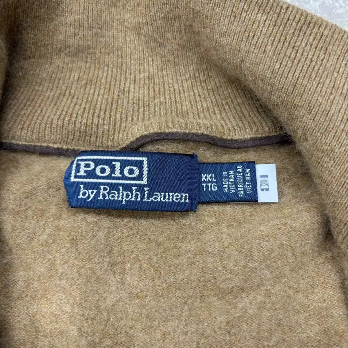 最新バージョン ポロラルフローレン QRタグ ピンターコル ベージュ