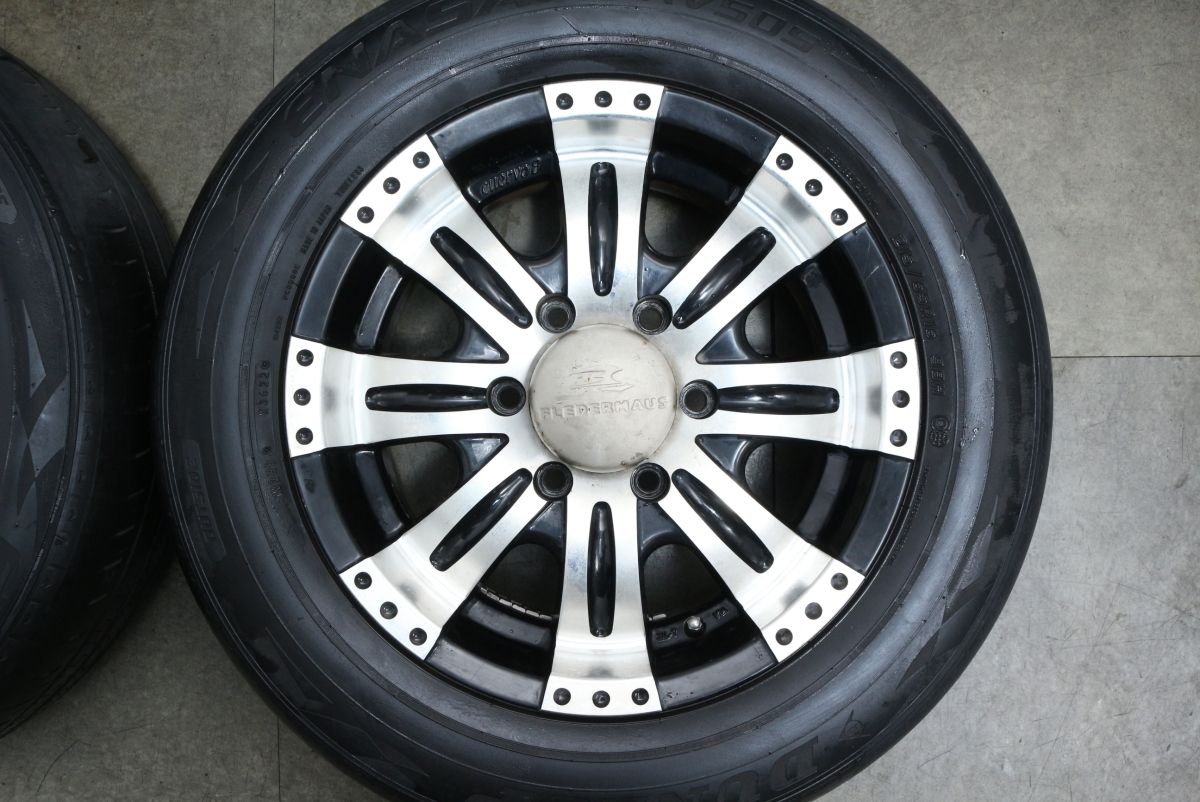 なおきんぐさん専用④格安出品！フレーダーマウス　16インチ　215/65R16 ホイールのみ販売可能】フレーダーマウス クエルボ8 16in 7.5J +32