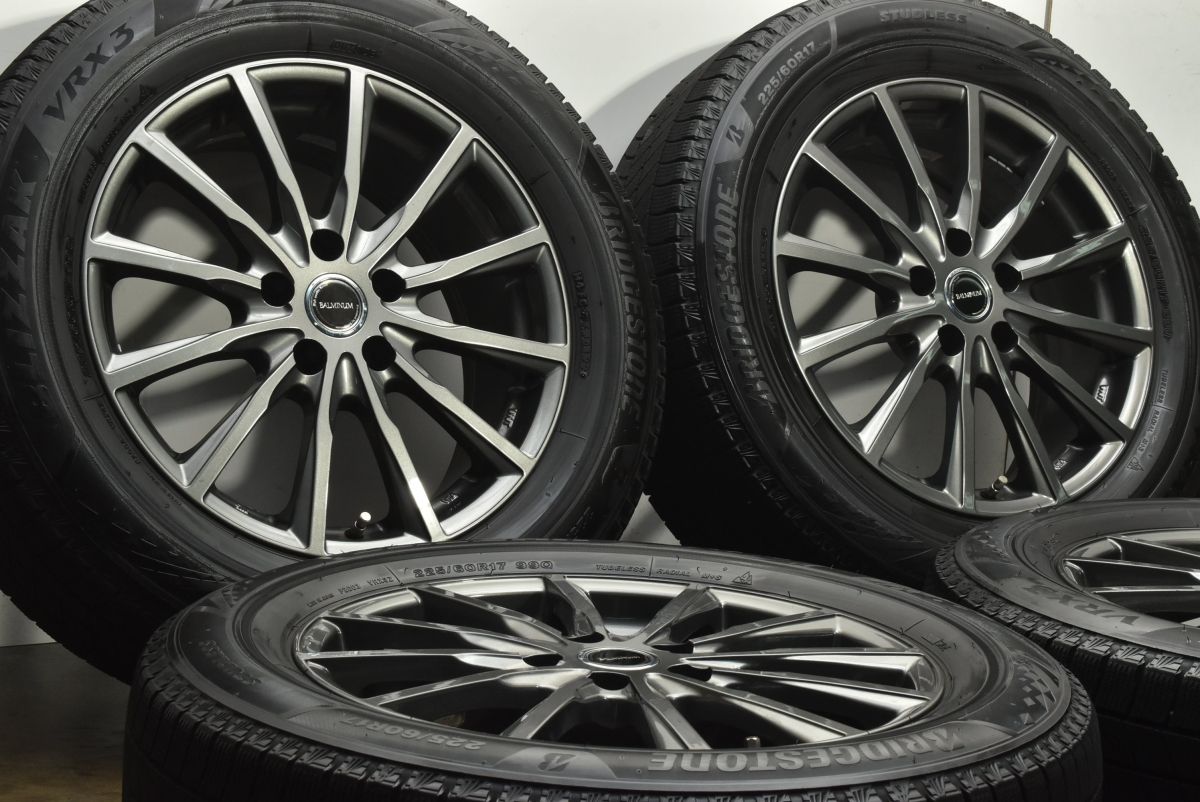 【たくれん】ブリザックVRX3 バルミナBR10 225/60R/17 ブリザックVRX3 225/60r17 スタッドレスブリヂストン
