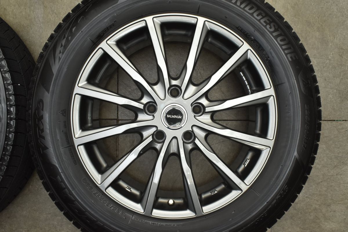 スタッドレス】バルミナ 17in 7J +38 PCD114.3 ブリヂストン