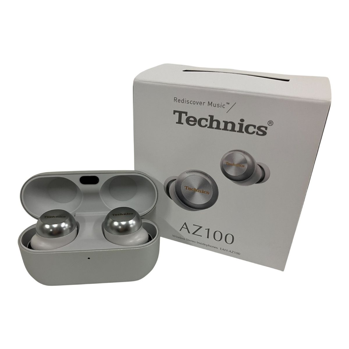 Technics ワイヤレスイヤホン EAH-AZ100 シルバー テクニクス 家電