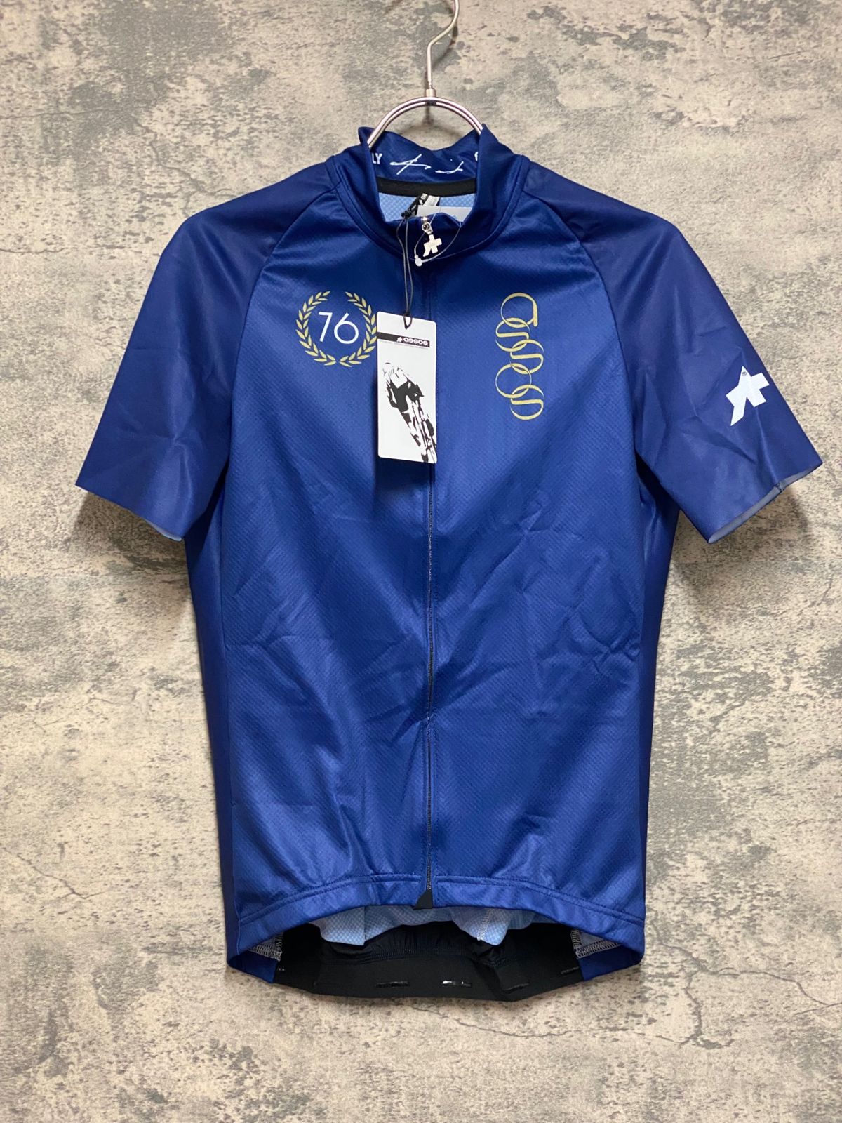 ASSOS ネイビー 半袖 サイクルジャージ JQ931 アソス ASSOS For Toni Short Sleeve Jersey 半袖 サイクル