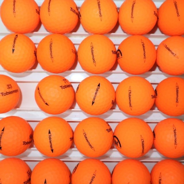Aランク 25個 飛衛門 マット オレンジカラー 良品 ロストボール