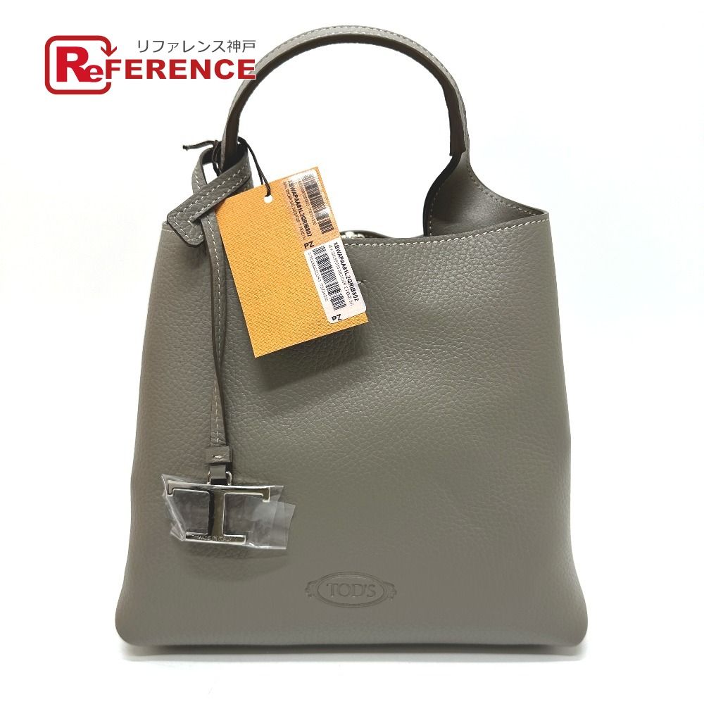 TOD'S トッズ ショルダーバッグ Tタイムレス ハンマードレザーバッグ