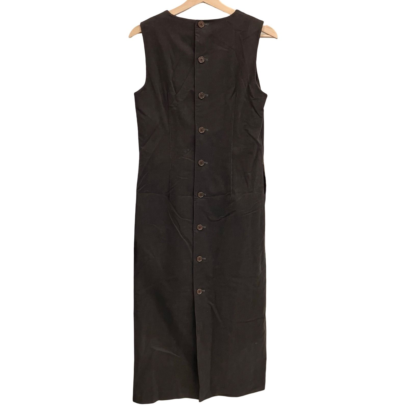 OG38 マーガレットハウエル コーデュロイ ノースリーブ ロング