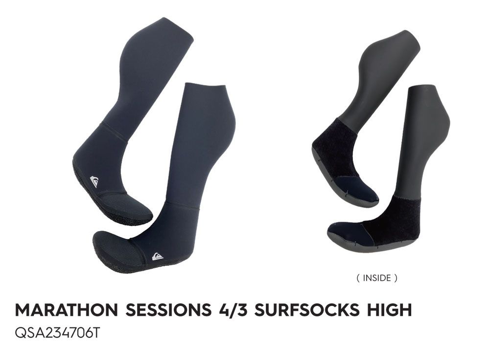 新品】クイックシルバー マラソン セッション ハイ 4ミリ 3ミリ サーフ