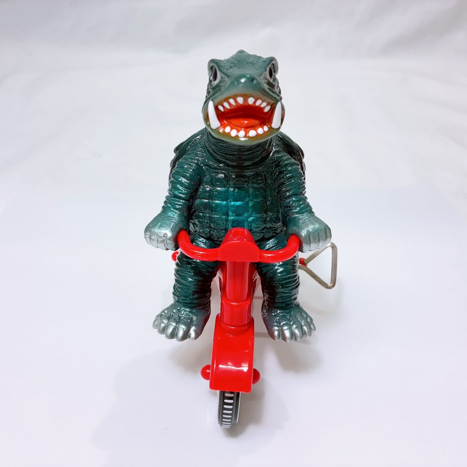 M1号 ガメラ 三輪車 レッド ブルーメタリック塗装 ソフビ - メルカリ