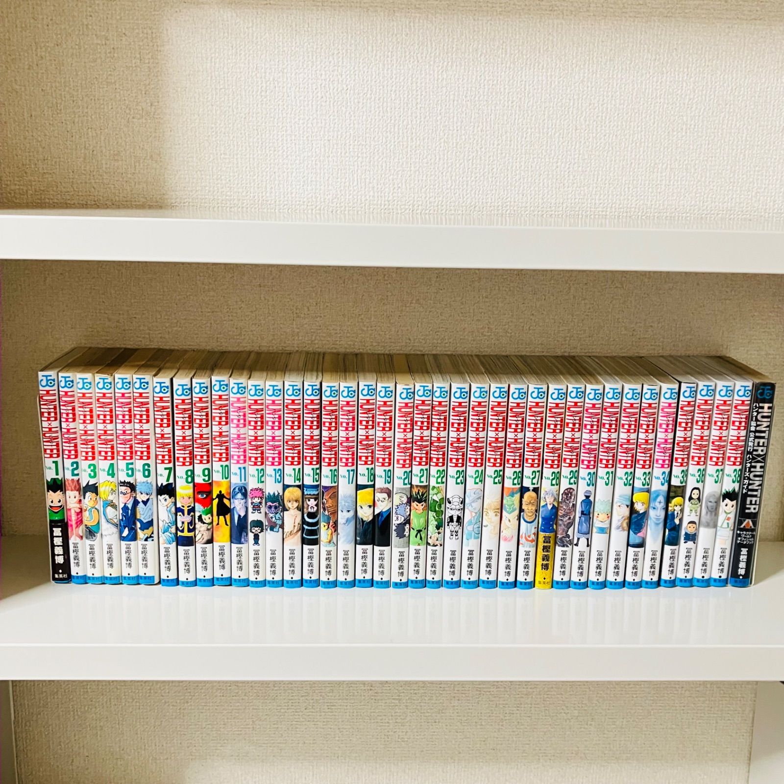 HUNTER×HUNTER 1-38巻＋ハンターズガイド1巻セット HUNTER ハンター