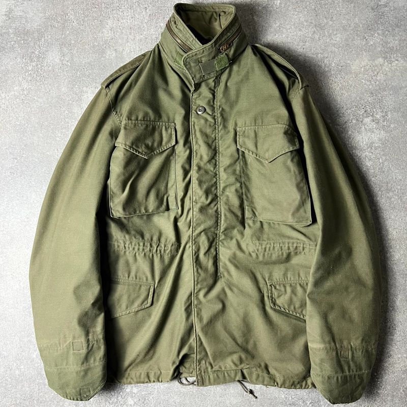 80s US ARMY 米軍実物 M-65 フィールド ジャケット M-R 3rd / 80年代