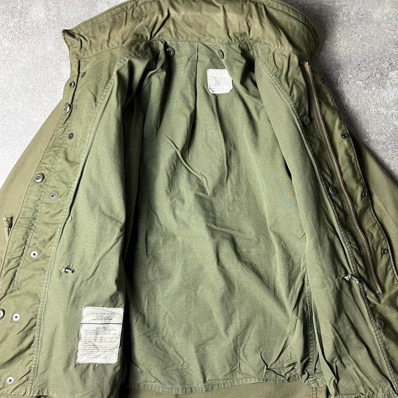 80s US ARMY 米軍実物 M-65 フィールド ジャケット M-R 3rd / 80年代