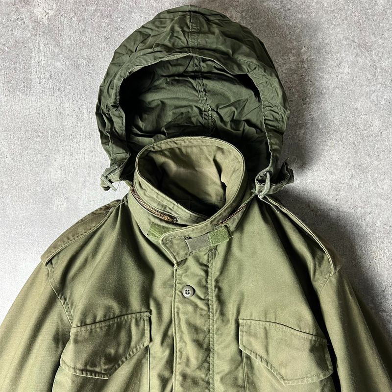 80s US ARMY 米軍実物 M-65 フィールド ジャケット M-R 3rd / 80年代