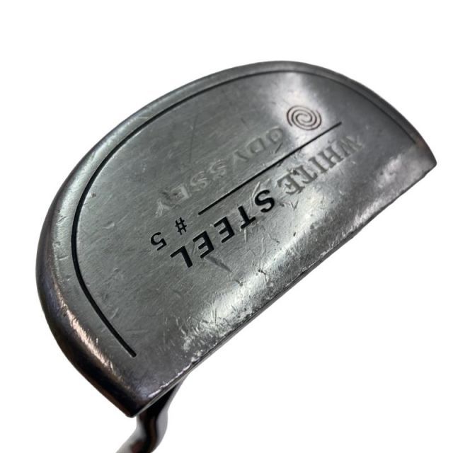 中古】 オデッセイ WHITE STEEL #5 34インチ パター PT スチール