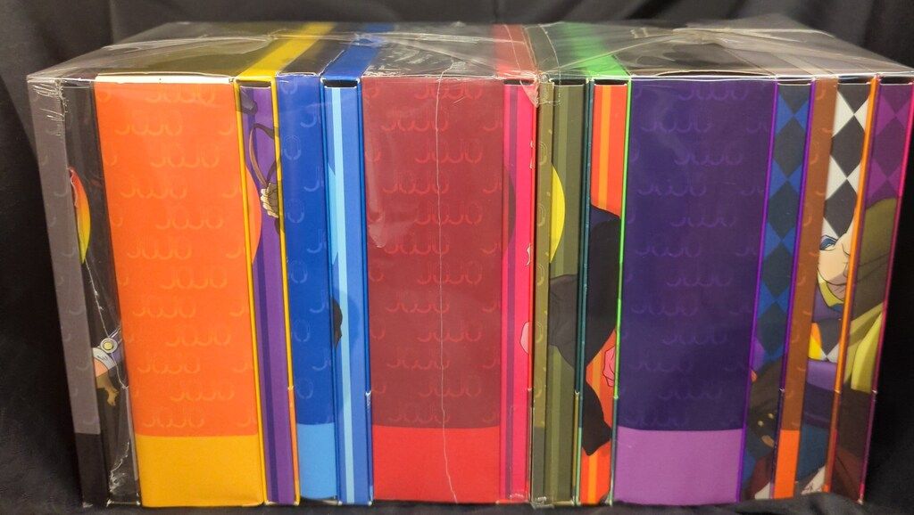 アニメBlu-ray サンプル盤)ジョジョの奇妙な冒険 初回限定版全9巻