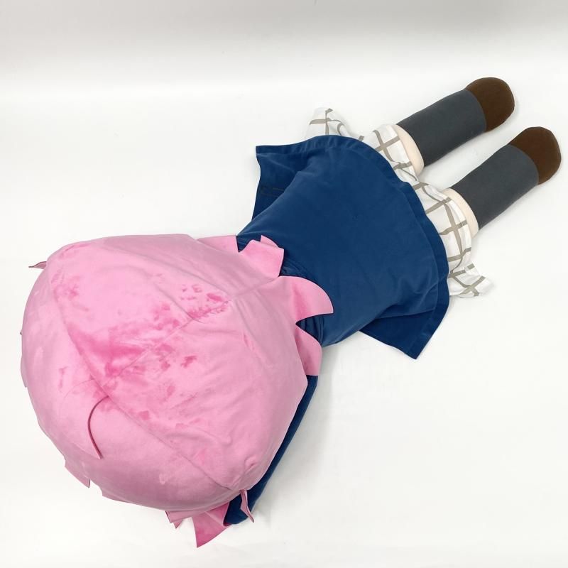 中古】現状渡 寝そべり テラジャンボぬいぐるみ 天王寺璃奈 専用収納袋