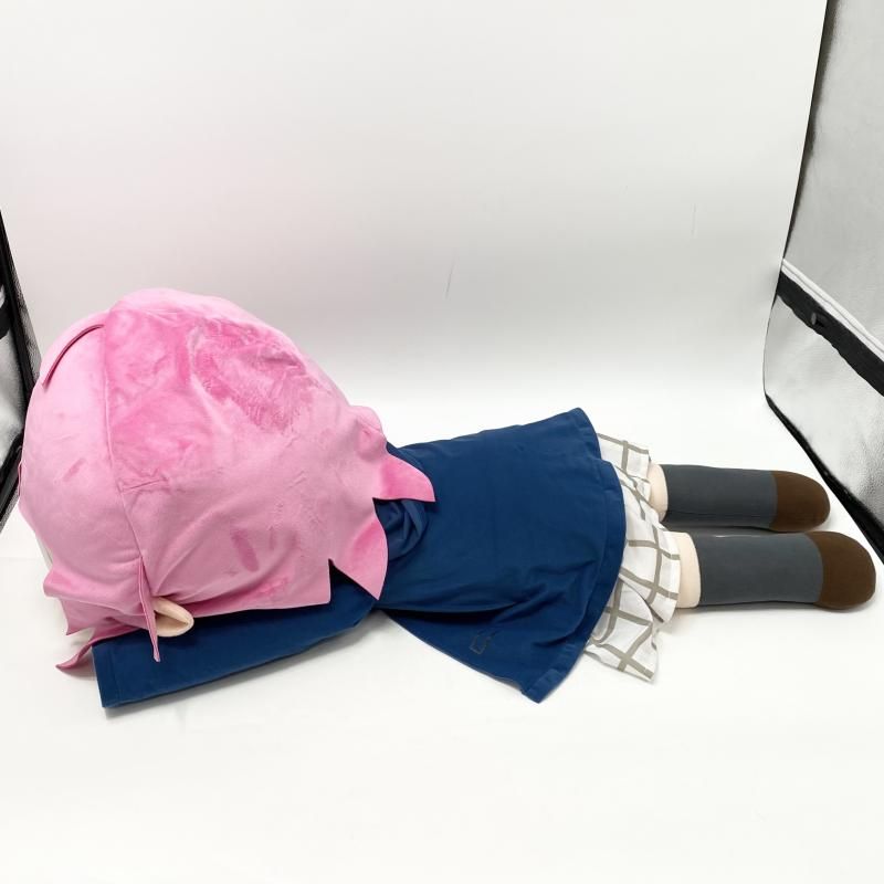 中古】現状渡 寝そべり テラジャンボぬいぐるみ 天王寺璃奈 専用収納袋