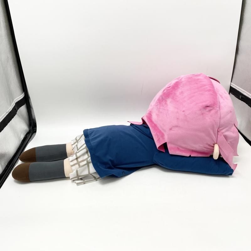 中古】現状渡 寝そべり テラジャンボぬいぐるみ 天王寺璃奈 専用収納袋