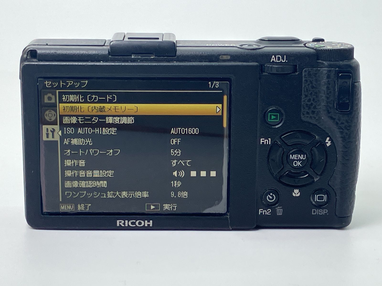 返品保証・動作確認済】RICOH GR DIGITAL III コンパクトデジタル