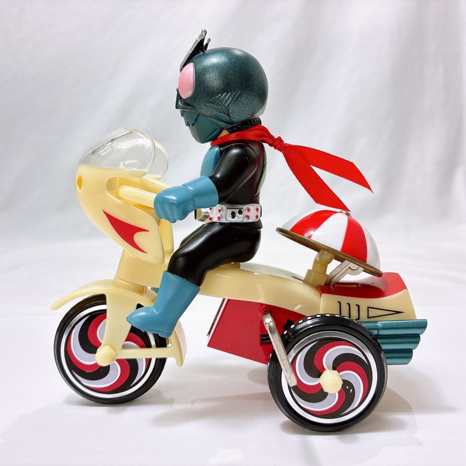 アート・ストーム EX三輪車 仮面ライダー旧1号 Bタイプ ソフビ - メルカリ