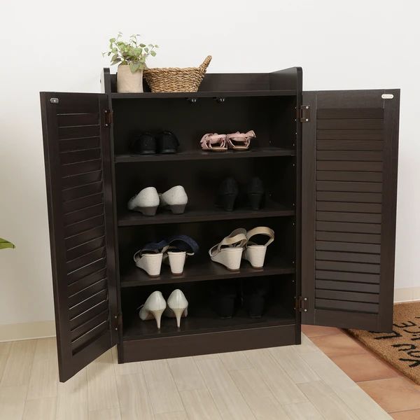 送料無料】シューズボックス 木目調 シューズラック 下駄箱 玄関 収納