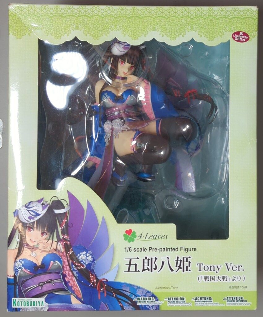 新品，100%新品 コトブキヤ 4-Leaves/戦国大戦 五郎八姫 Tony Ver. 1/6 PVC その他