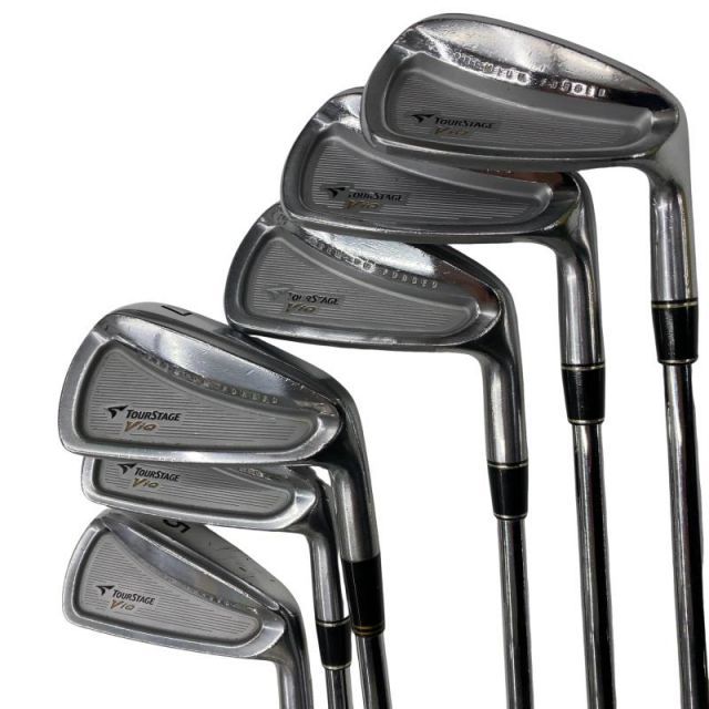  【中古】 ブリヂストン TOURSTAGE ViQ FORGED  6S アイアンセット IR NS PRO 950GH ウェイトフロー (フレックスS) メンズ 男性用 右利き 右用 Cランク ゴルフクラブ 単体アイアン