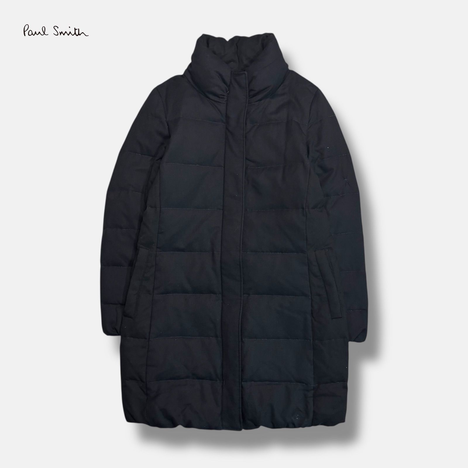 Paul Smith ロングダウンコート ブラック 40 - メルカリ