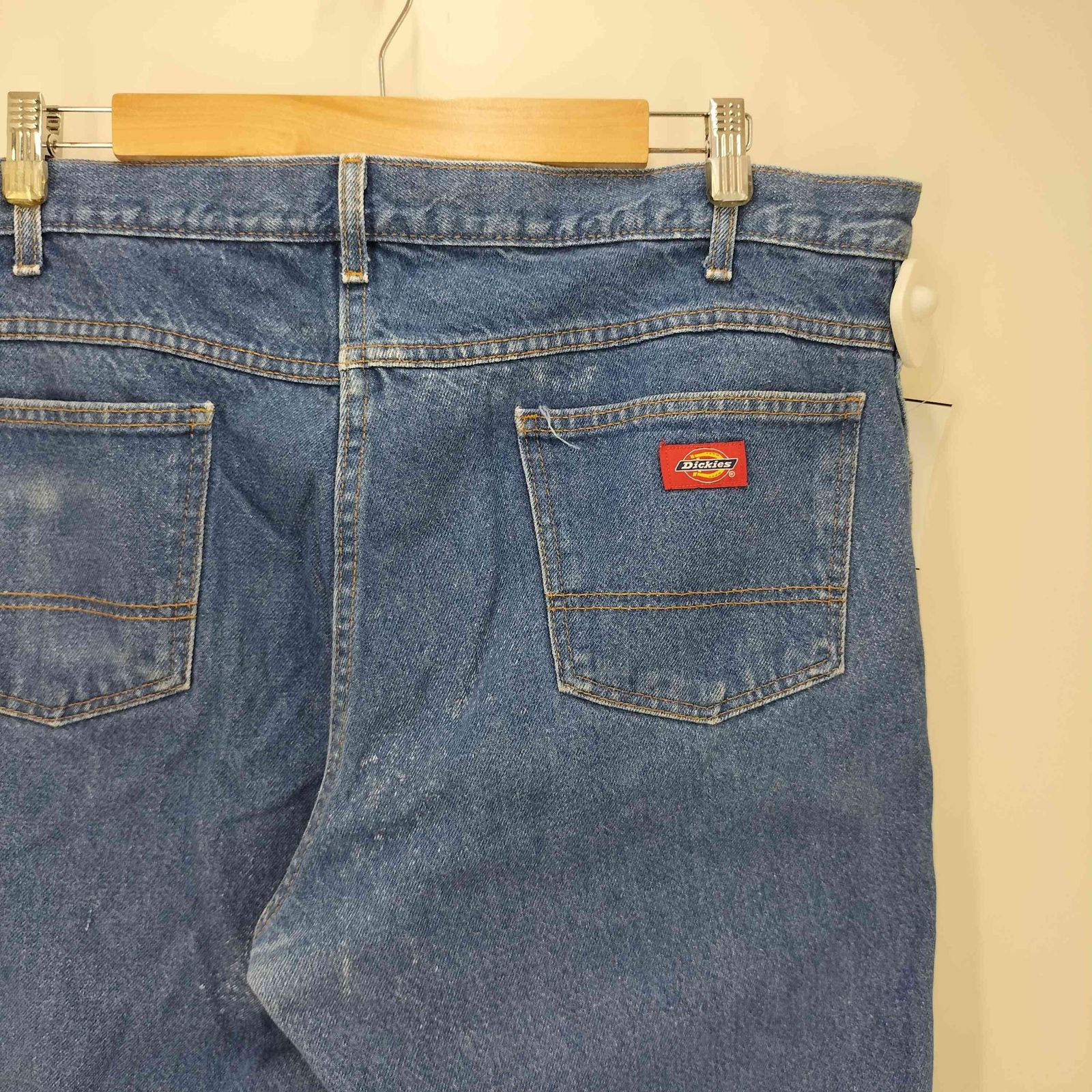 ディッキーズ Dickies デニムペインターパンツ バギーデニム メンズ 40 