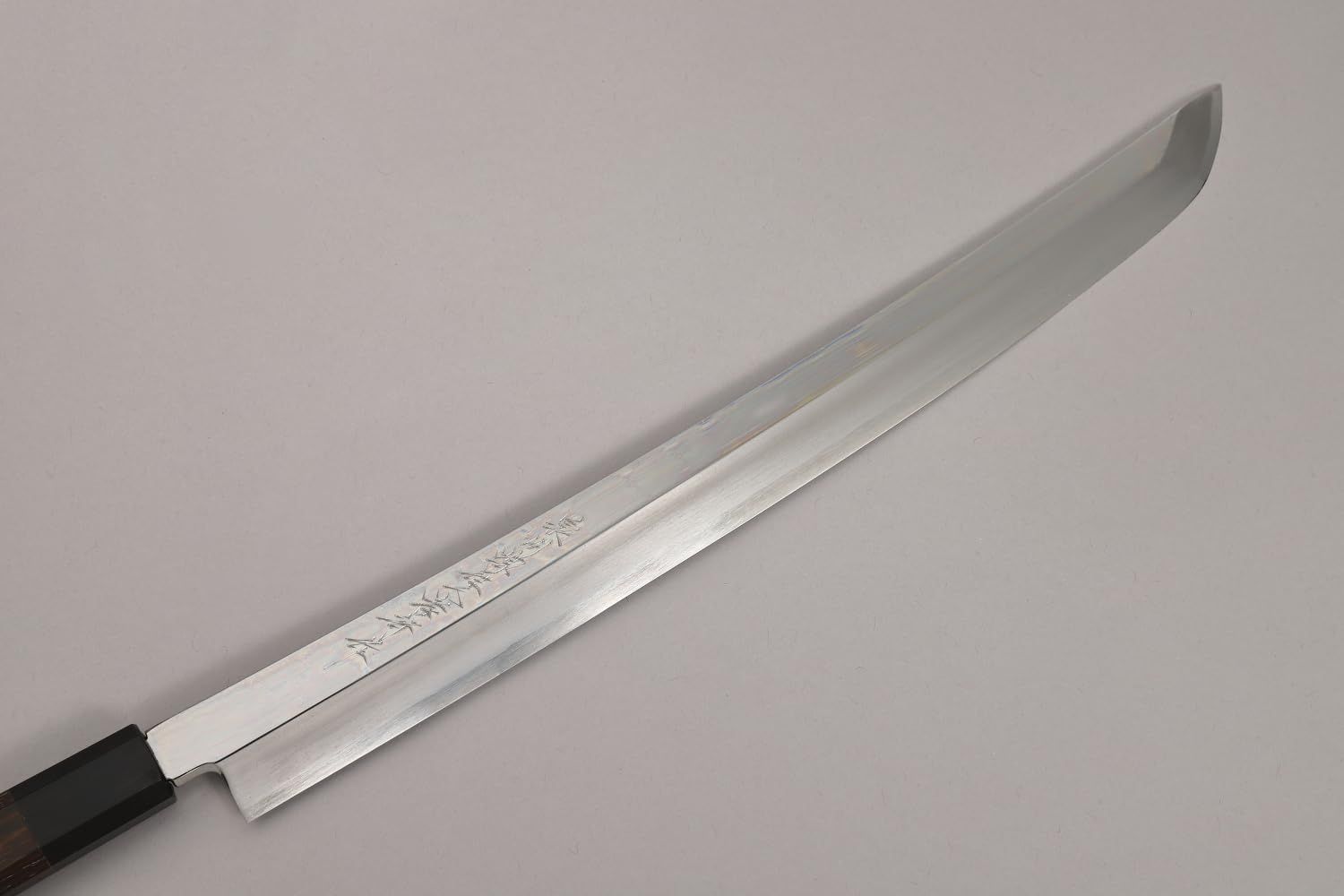 堺孝行 斬月 刺身包丁 さしみ 柳刃包丁 やなぎば 300mm 銀三鋼 鏡面