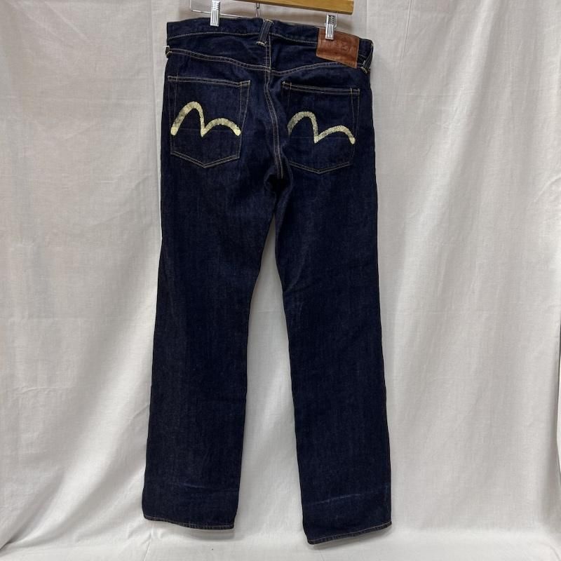 EVISU エヴィス W34 デニム ストレート カモメ ボタンフライ EVISU 