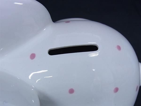 □美品□ TIFFANY＆Co ティファニー ピンクラビット うさぎ 貯金箱
