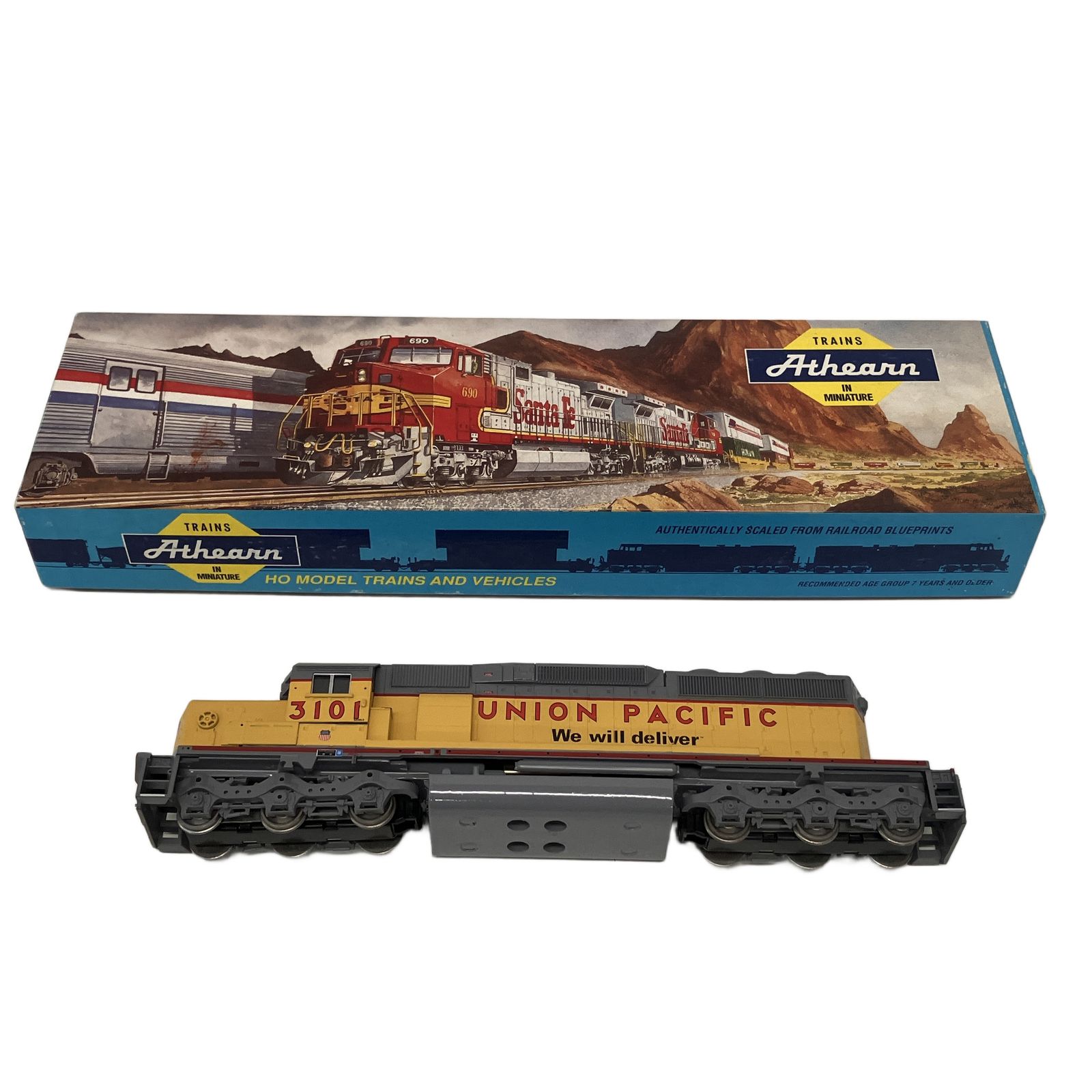 Athearn 4819 SD40-2 SNOOT 販売 PWR UP #3101 HOゲージ アサーン 良好