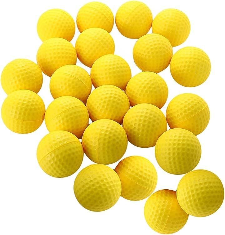 SESHIS ゴルフ インパクト ボール ゴルフ練習器具 アプローチ練習 黄色