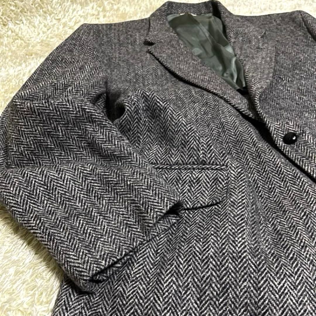 USA製 Harris Tweed ハリスツイード テーラードジャケット 管理番号