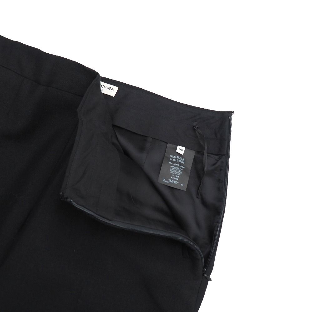 □美品□BALENCIAGA バレンシアガ パンツ サイズ40 タック センター