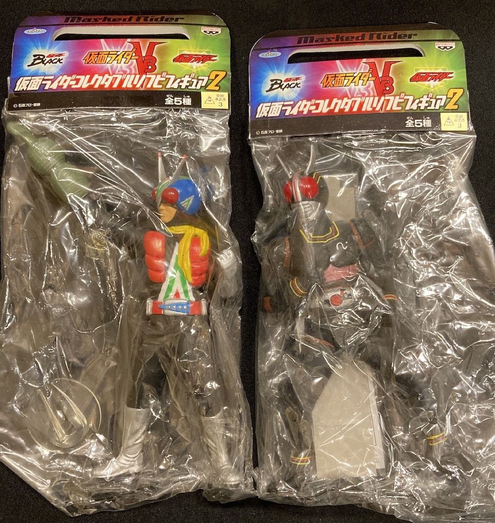仮面ライダー コレクタブルソフビフィギュア ショップ 全5種 仮面