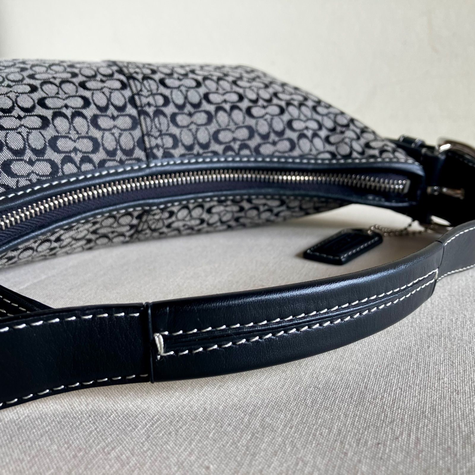 COACH Y2K Vintage Soho Signature Mini Small Hobo Shoulder Bag 