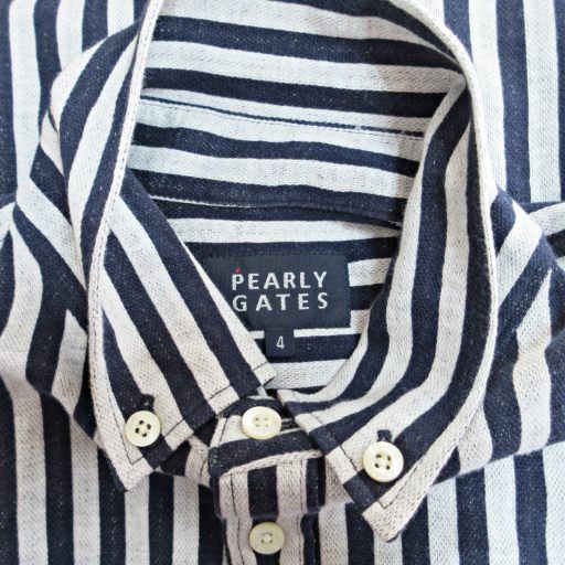 パーリーゲイツ PEARLY GATES 美品 ゴルフ ウエア ジャガード