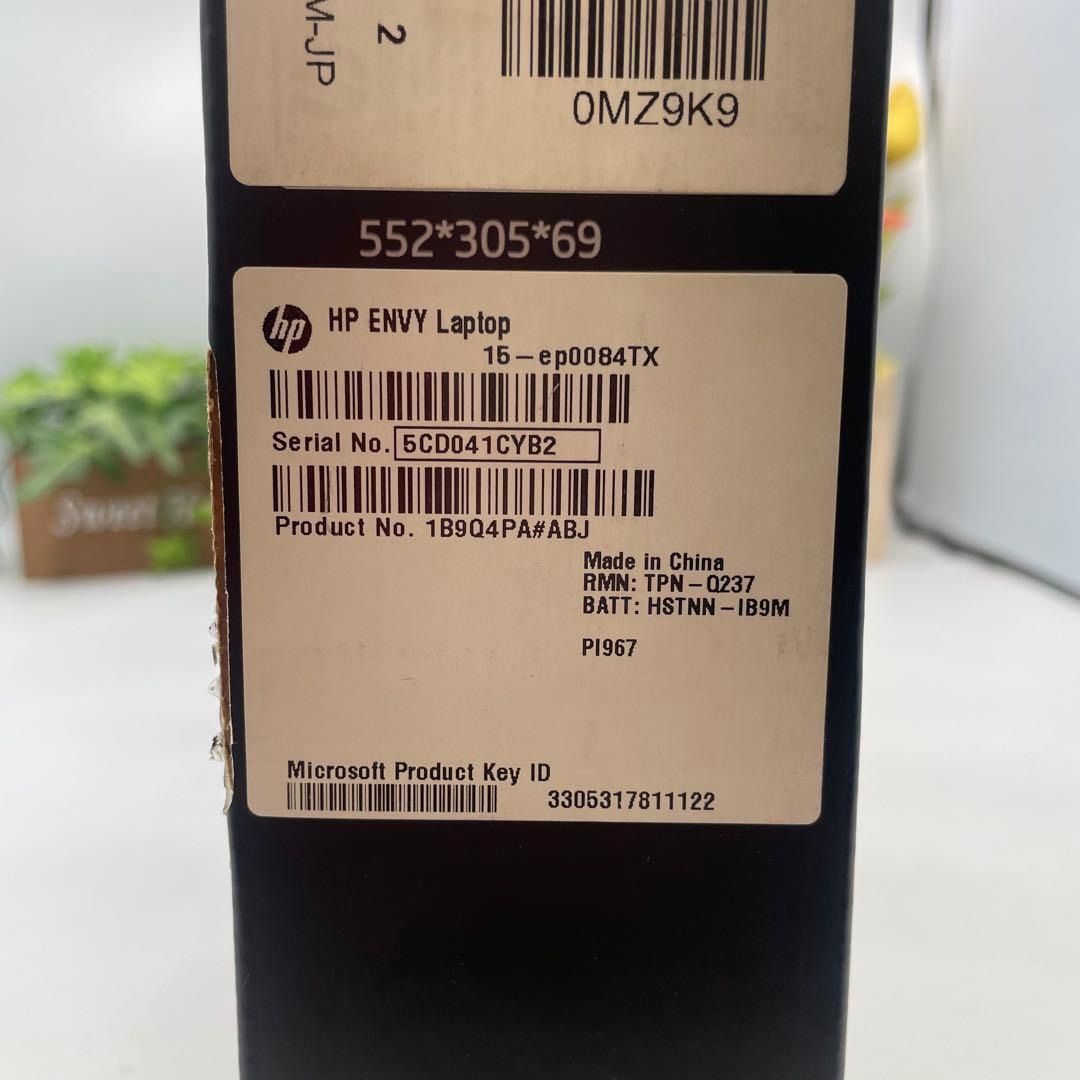 HP ENVY Laptop - 15-ep0084tx バッテリー100% HP ENVY Laptop - 15-ep0084tx バッテリー100%