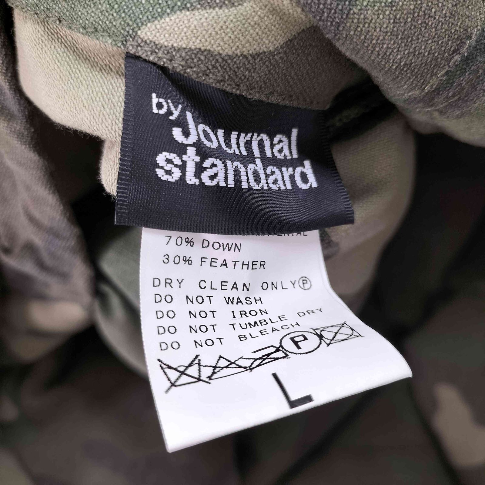 ジャーナルスタンダード JOURNAL STANDARD リバーシブル ダウン 