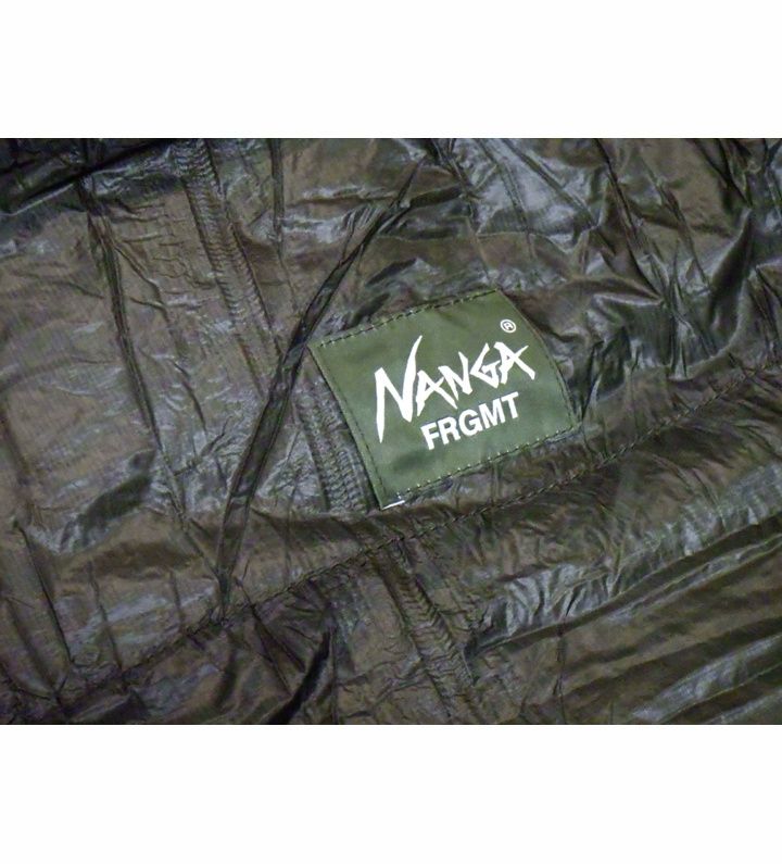 【新品未使用】NANGA×FRAGMENT SQUARE FOOT400 カーキ 楽天市場】[TIME SALE] NANGA×FRAGMENT ナンガ フラグメント SQUARE