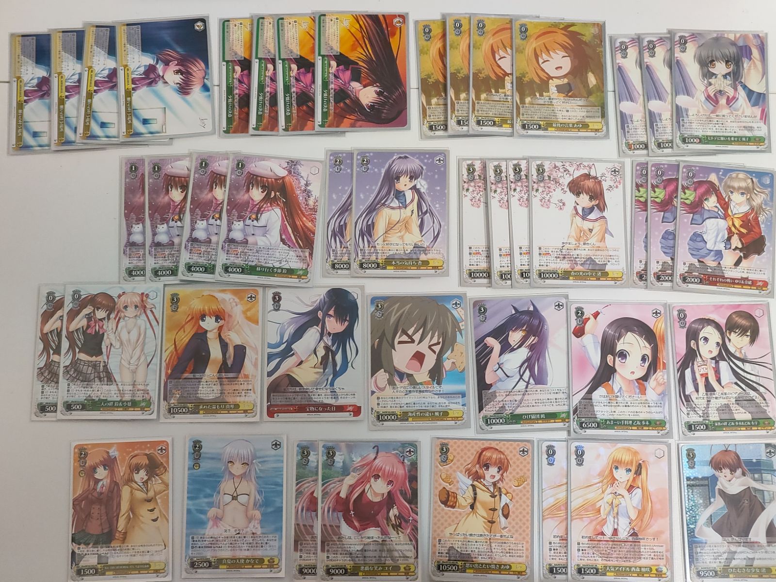 ヴァイスシュヴァルツ　key 悪戯な笑み ユイ RR 2枚セット ヴァイスシュヴァルツ key 悪戯な笑み ユイ RR 2枚セット ヴァイス