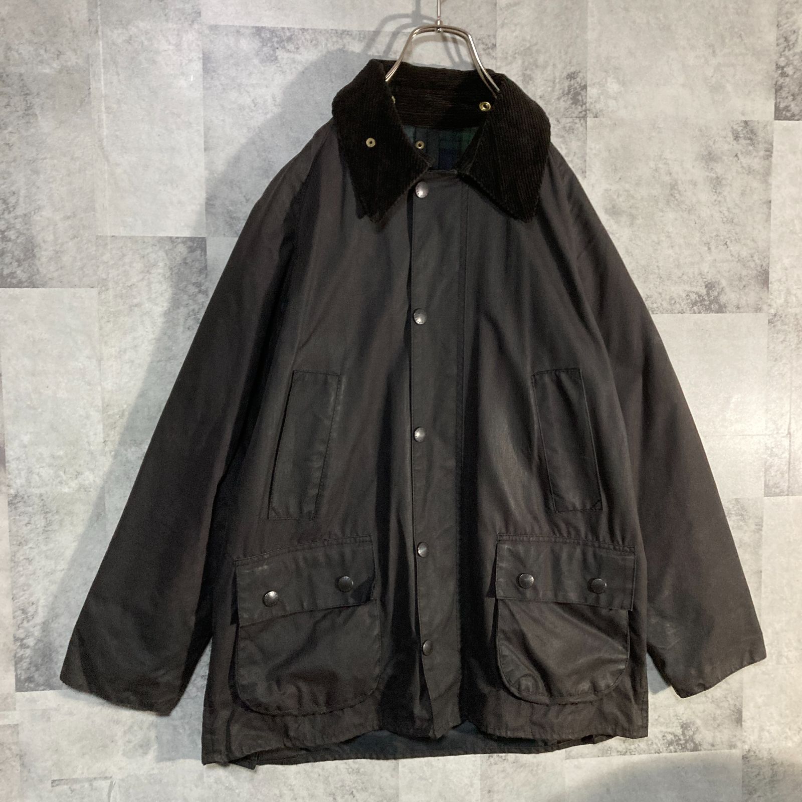 バブアー　ビデイル　36 Barbour BEDALE黒　中古 英国製 90's Barbour バブアー オイルドジャケット BEDALE ビデイル