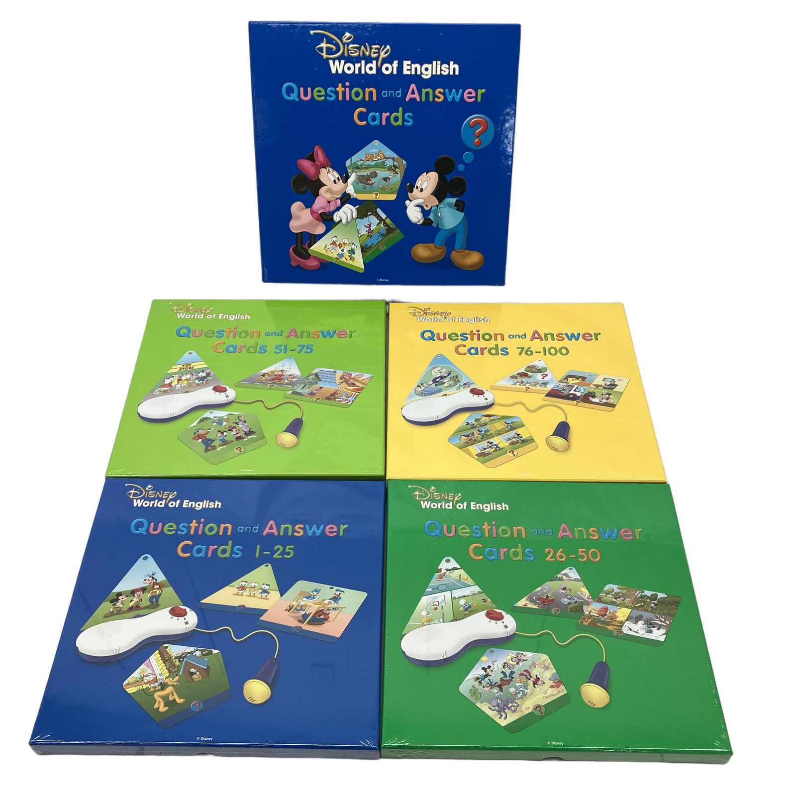 DWE トークアロング Q&Aカードセット 2020年頃 ディズニー英語システム