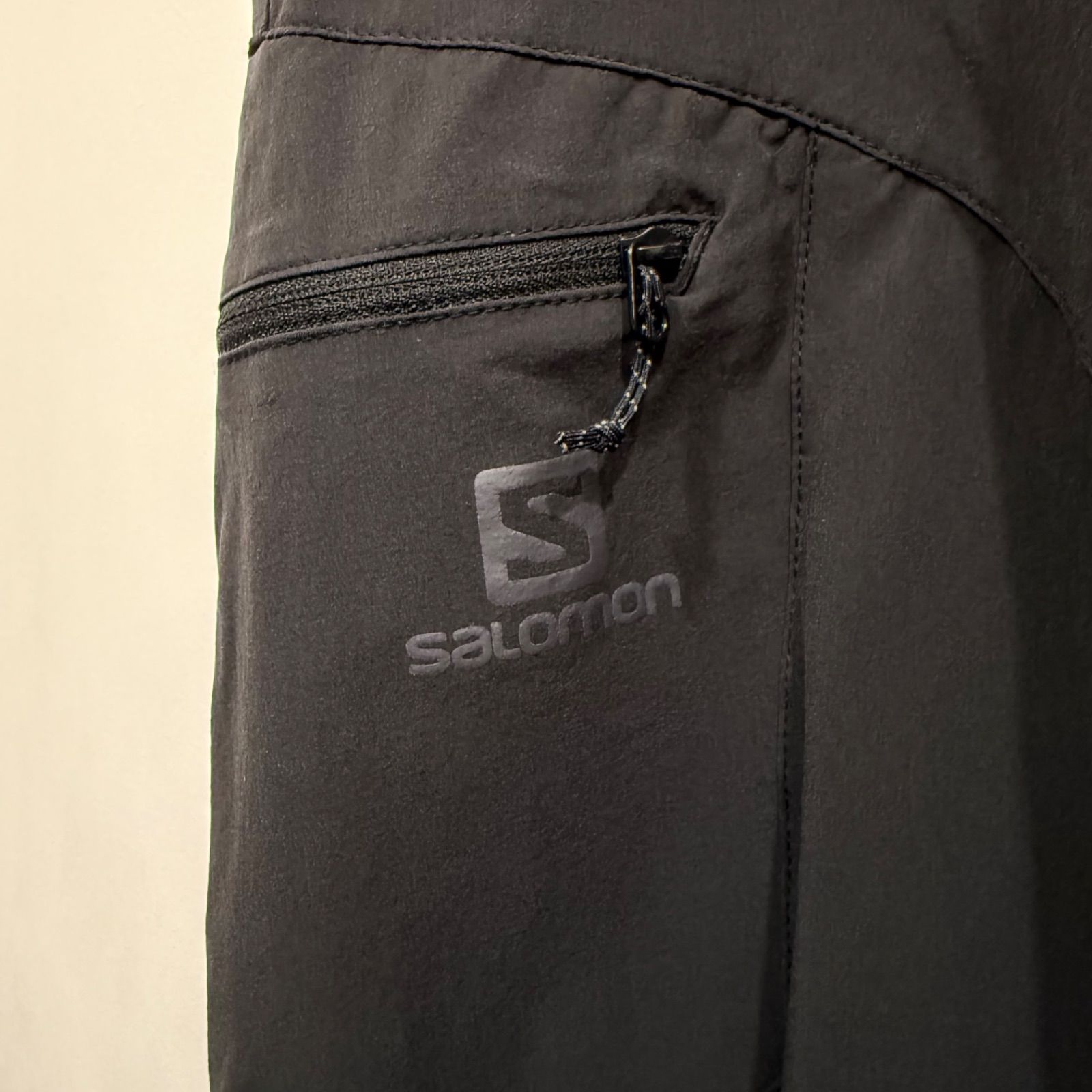 salomon サロモン ナイロンパンツ ブラック サイズS【送料込み