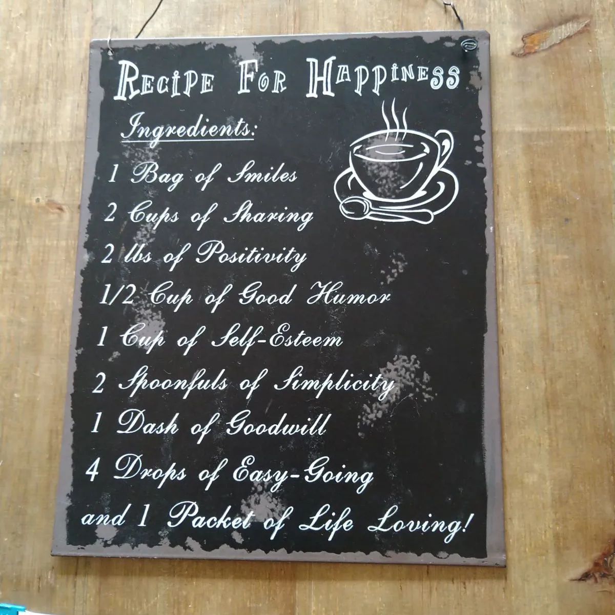 メニュープレート サイン看板 シャビーシック - メルカリ