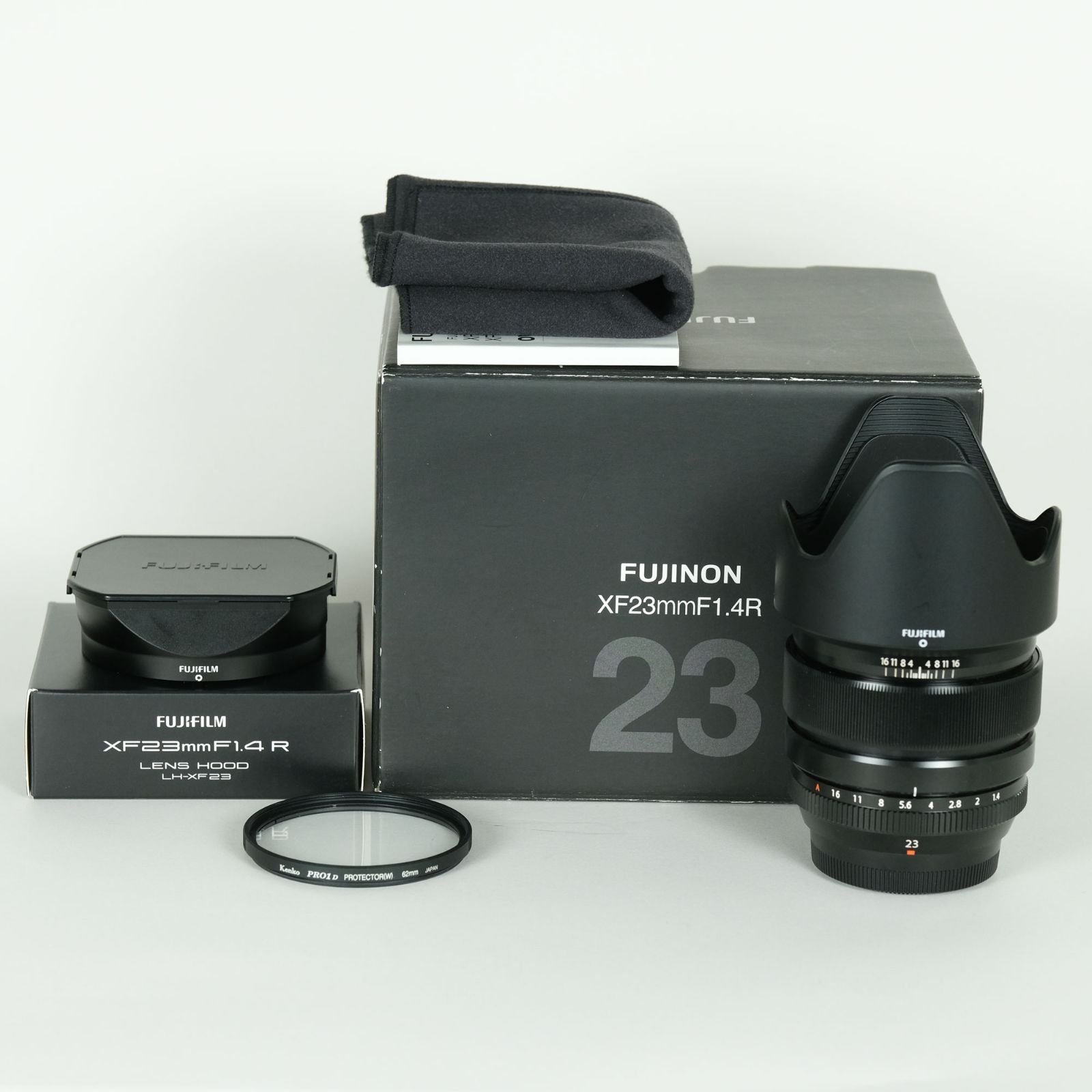 良品 | 純正メタルフード・フィルター付] FUJIFILM XF23mmF1.4 R